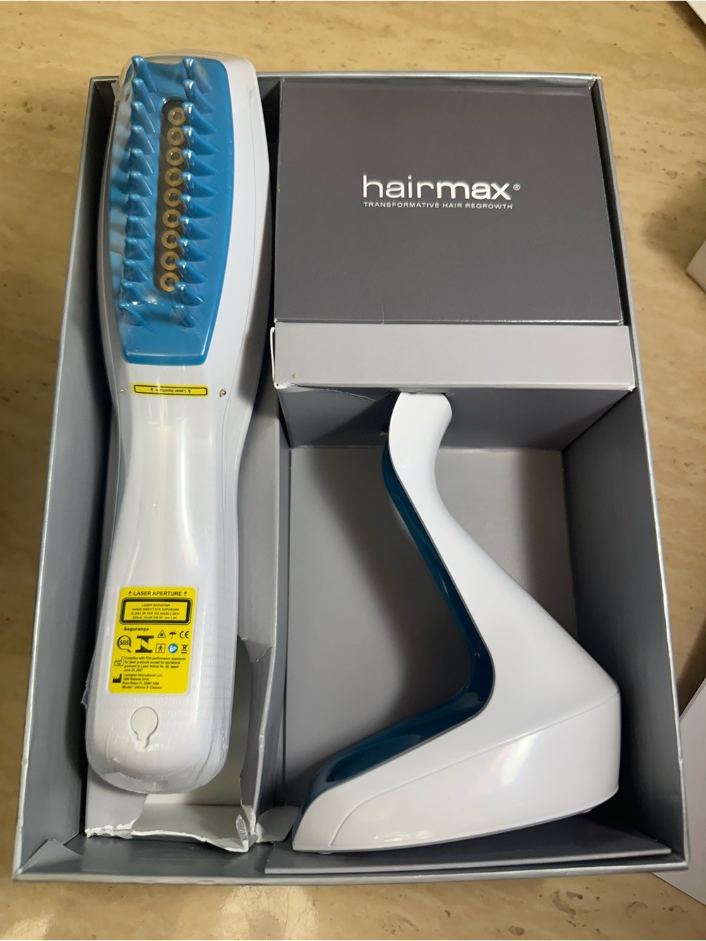 HairMax Ultima 9 Classic Hair Growth LaserComb – Proven SEALED - Picture 5 of 8